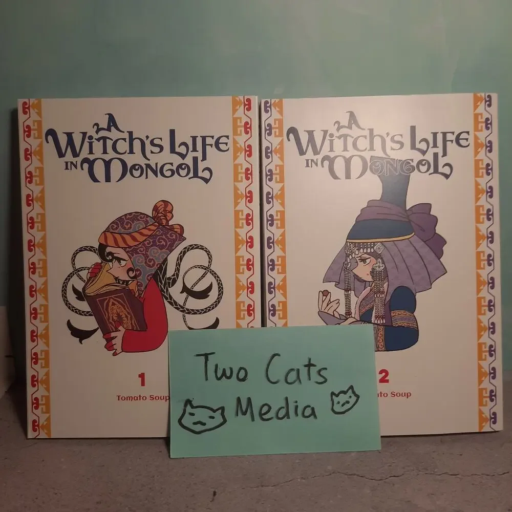 📚 A Witch's Life in Mongol Vol. 1-2 Official English Manga Bundle Yen Press